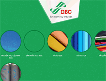 Tablet Screenshot of dbc.com.vn